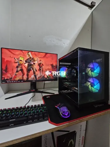 PC Gamer - Ryzen 5 7500F + RTX4060 + DDR5 16GB + NVMe 512GB