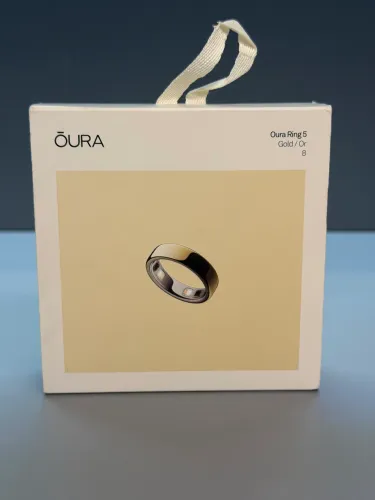 Oura Ring Geração 5 Dourado