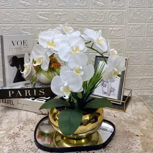 Arranjo Luxuoso de orquídeas realista