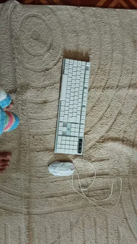 Teclado e mouse seminovos