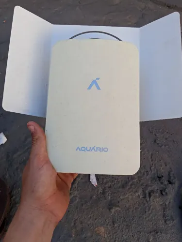Aparelho de Internet Rural Elsys e Aquário 