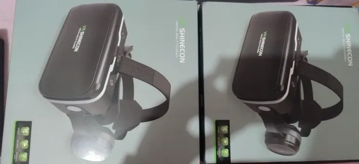Óculos Vr 3d Shinecon G04e Preto C/ Controle