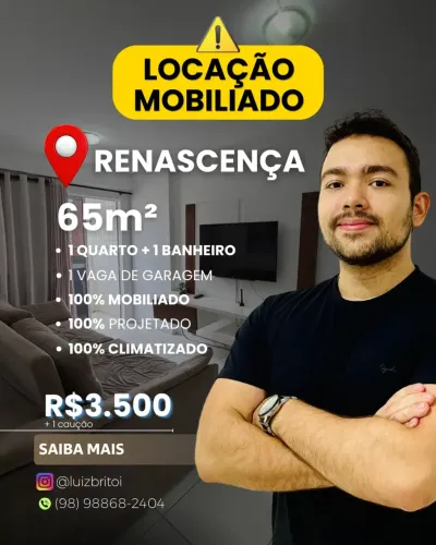 ALUGO AP MOBILIADO NO Renascença - São Luís - MA