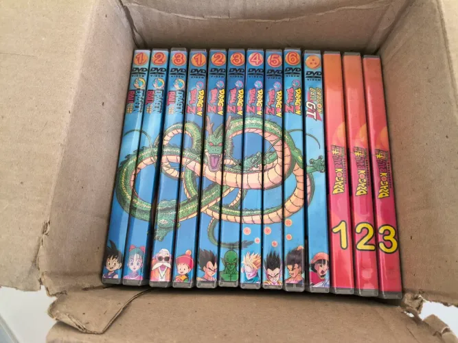 Kit DVDs Dragon Ball completo. APROVEITE!