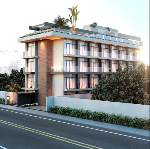 Flats a venda em Serrambi 50 metros do mar