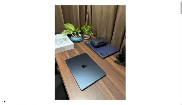 MacBook Air M3 13 8GB 256GB Meia-Noite Novo