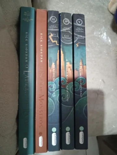 Box Percy Jackson(Livros)