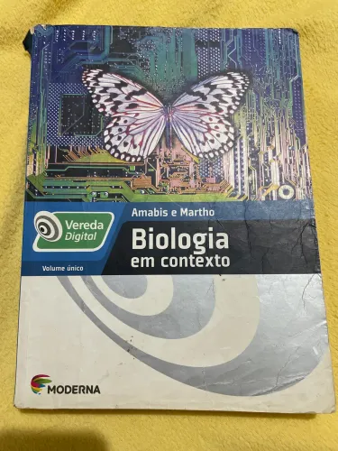 Livro - Biologia Vereda Digital Editora Moderna