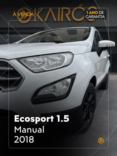 Ford Ecosport SE 1.5 12V Flex 5P Mec. 2018
