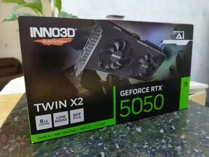Placa de video nVidia GeForce RTX 5050, nova, na caixa com NF e garantia de 3 anos