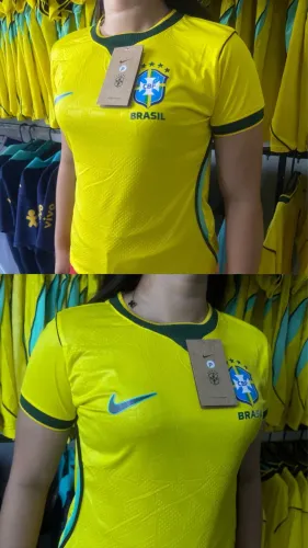 Camisa brasil feminina