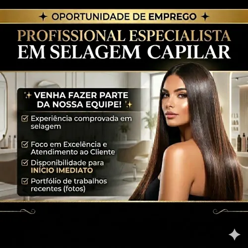 Vaga para Cabeleireira 