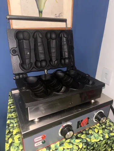 Máquina da Waffles profissional