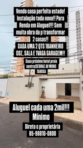 Casa para venda tem 180 metros quadrados com 4 quartos em Centro - Fortaleza - Ceará