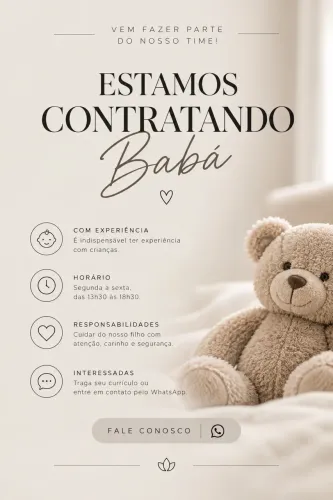 CONTRATA-SE BABA