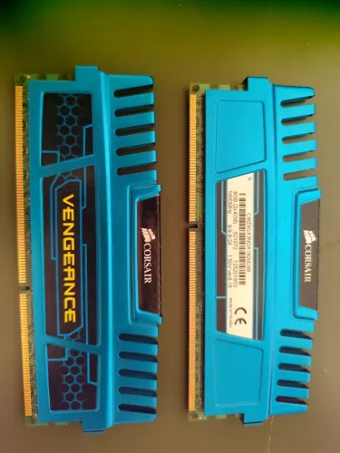 Memória 2x4GB Gamer DDR 3