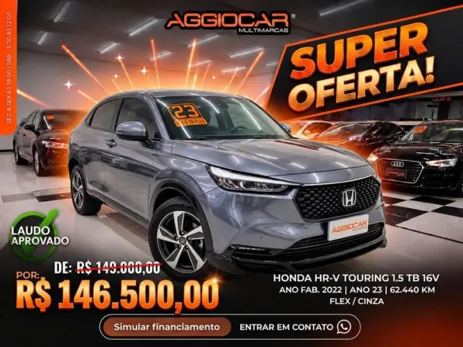 Honda HR-V Touring 1.5 TB 16V 5P Aut. 2023