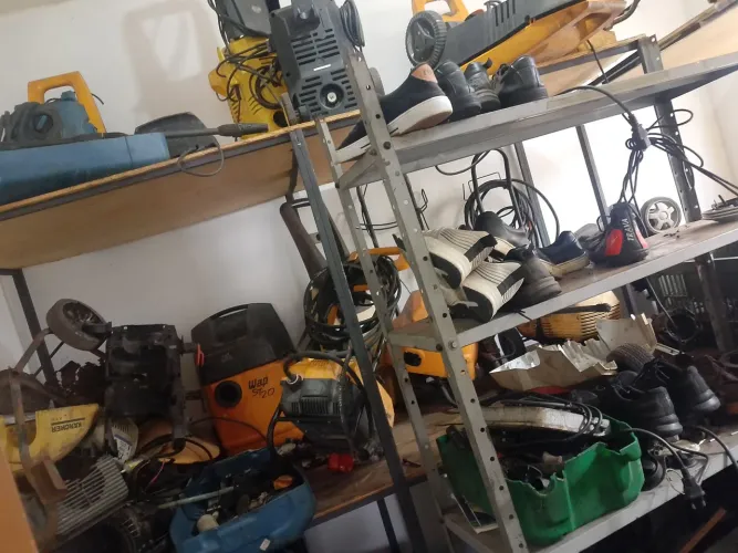 Peças diversas de lavadora de alta pressão