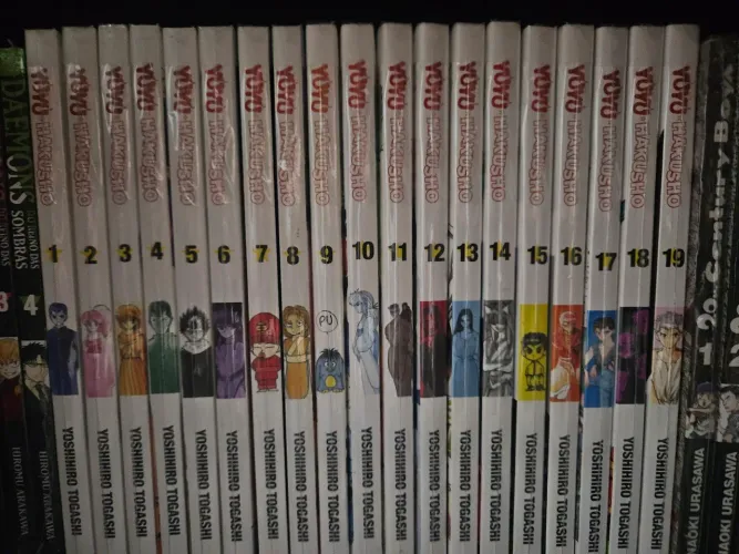 Mangá Yuyu Hakusho Completo - Vols 01 ao 19