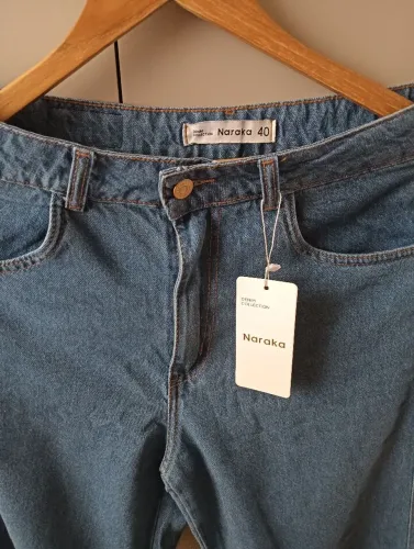 Calça jeans confortável Tam. 40. Novo