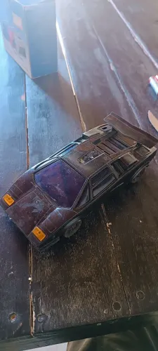 Carrinho super máquina Glasslite anos 80
