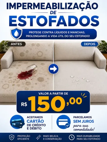 Impermeabilização de Estofados 