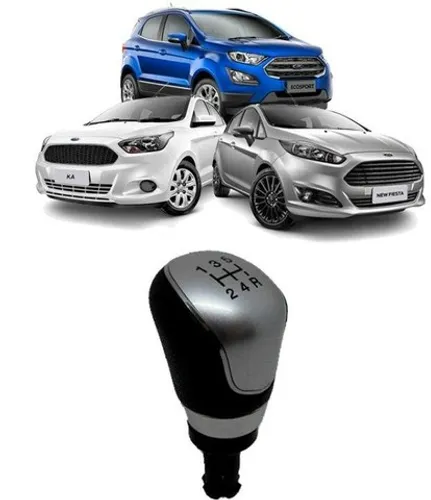 Manopla Bola de Câmbio New Fiesta Ford Focus Ecosport Ka 