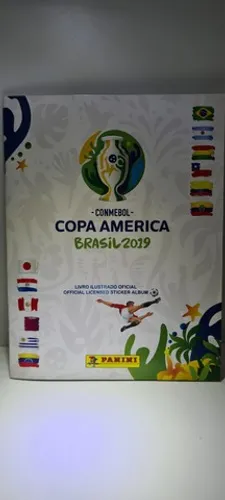 Álbum de Figurinhas Copa América Brasil 2019 - COMPLETO
