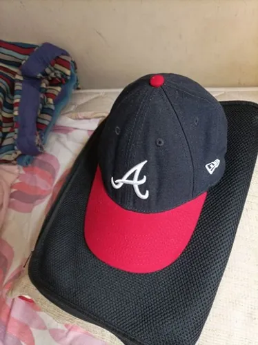 Boné New Era Atlanta Braves Beisebol importado original Tam pequeno