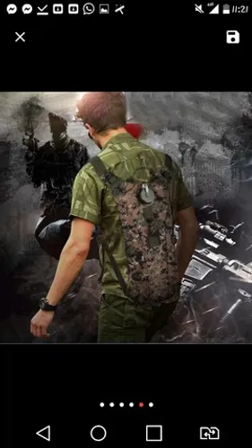 Mochila hidratação