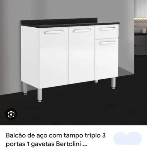 Armário de aço para cozinha (NOVO)