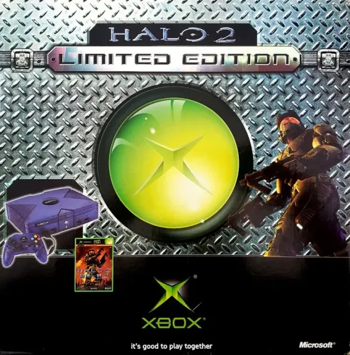XBOX Classic Limited Edition Halo 2 Impecável Edição de Colecionador<br>