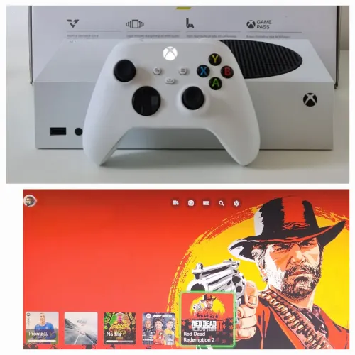 Xbox Série S - 4k + GARANTIA de loja + Jogo!!!