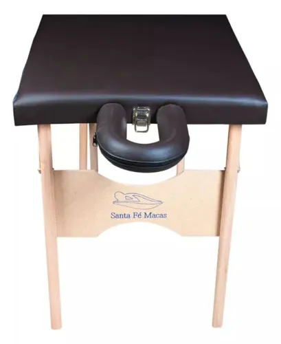Mesa de Massagem Profissional em Madeira - Santa Fé Macas