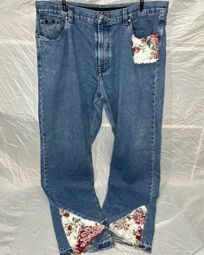 Calça Jeans Hugo Boss customizada 