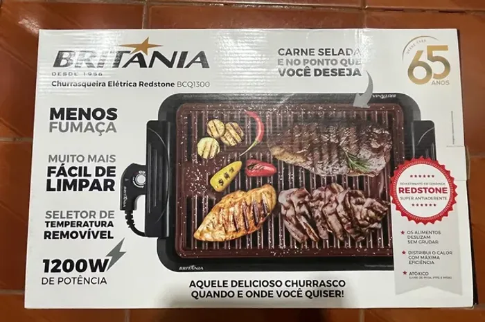 Churrasqueira elétrica 