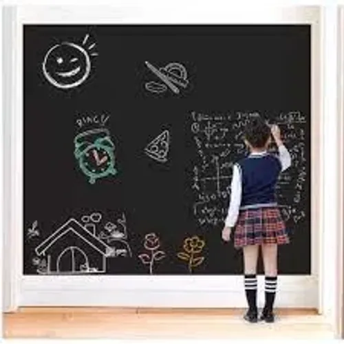 Papel De Parede Quadro Negro Chalkboard 45x2m Hd81215 Interp