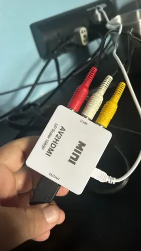 Conversor av para hdmi
