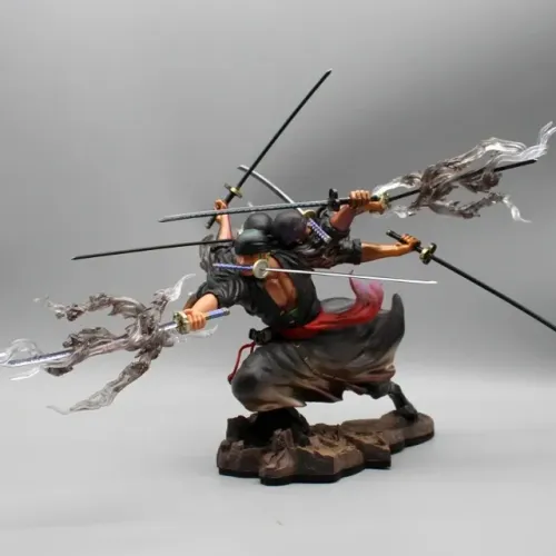 Estátua Decoração Roronoa Zoro Figure Presente Anime - One Pice