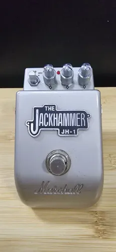 Pedal Overdrive Distortion Marshall JH-1 Jackhammer (aceito trocas)