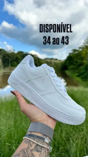 Tênis Nike Air Force 1 Branco - Novo