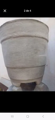 Vaso grande concreto novo retirar ribeirao preto não entrego 