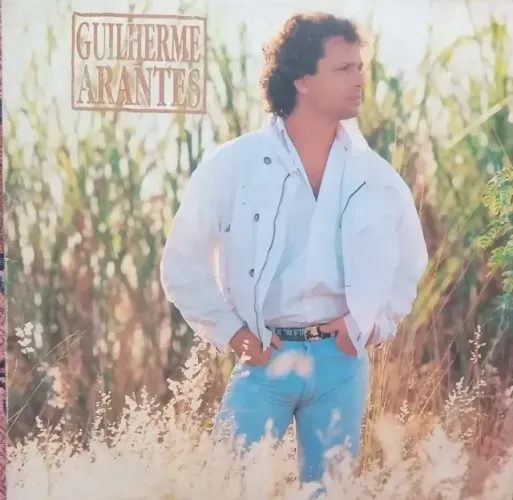 LP-Disco Vinil-Guilherme Arantes-Ouro Sereno-Ano 1987-Encarte