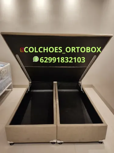 Box Baú queen size blindado e reforçado