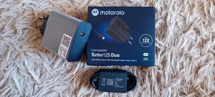 Carregador Motorola Turbo
