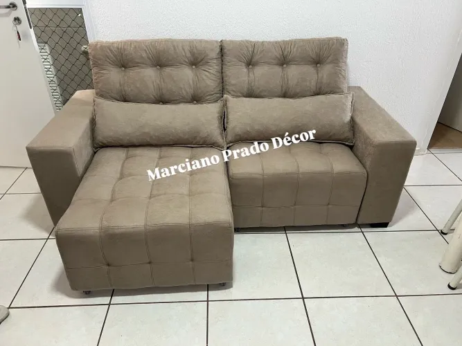 Sofá Retrátil com Design Moderno e Conforto Superior