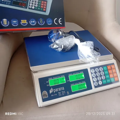 Balança digital 40 kg com bateria