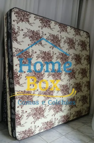 Colchão Home Box Casal Floral Conforto e Qualidade