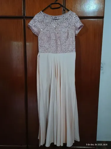 Vestido Rosé para festa