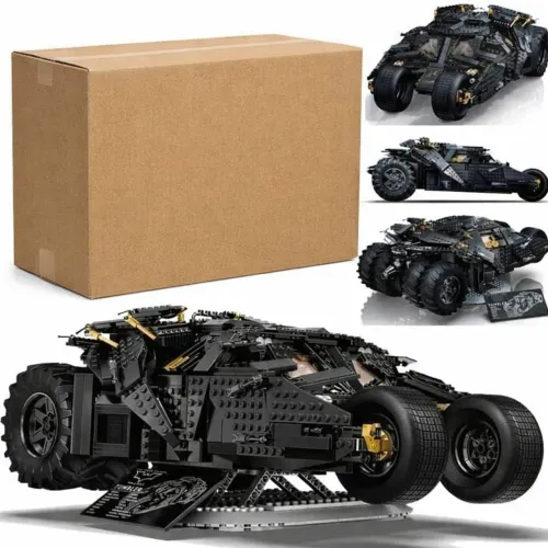 BLOCOS DE MONTAR TUMBLER BATMOVEL DO BATMAN 2049 PEÇAS MOD 76240 MARCA MEGA TIPO LEGO